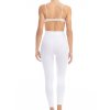 Zeštíhlující leginy nad kotníky s vysokým pasem FC 133 (Velikost S/M | Bílá)