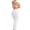 Zeštíhlující leginy nad kotníky s vysokým pasem FC 133 (Velikost S/M | Bílá)