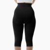 prodotto high waisted capri 323 black back M