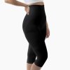 prodotto high waisted capri 323 black side dx M
