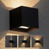 brilagi led venkovni nastenne svitidlo cube led 6w 230v cerna ip54 img bg0694 fd 1