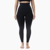prodotto high waisted legging fir effect 609Y black front