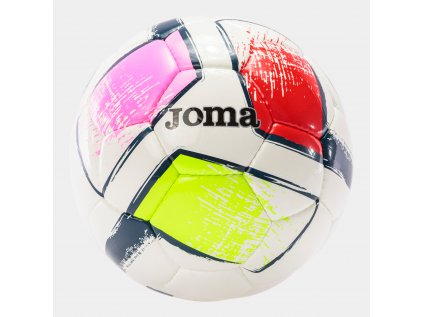 fotbalový míč JOMA DALI II | BÍLÁ-FUCHSIA-FLUO ŽLUTÁ VEL. 4