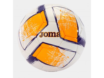 fotbalový míč JOMA DALI II | WHITE FLUOR ORANGE PURPLE VEL. 3