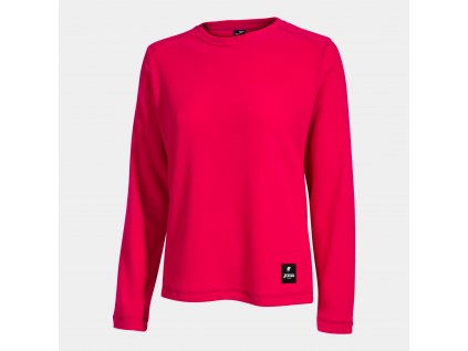 Dámské fleece tričko EXPLORER LONG SLEEVE T-SHIRT FUCHSIA vel. S