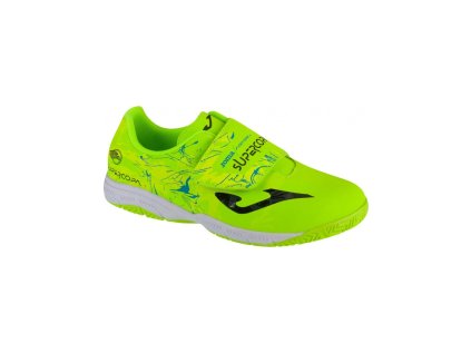 1111944 neonove zelene chlapecke salove tenisky joma super copa jr 2409 in