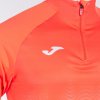 mikina Joma ELITE VII CORAL-WHITE s krátkým zipem vel. S