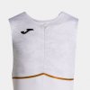pánský bodysuit Joma bílý se zlatým pruhem s logem S