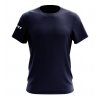 t shirt basic blu mc