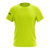 t shirt basic giallo fluo mc