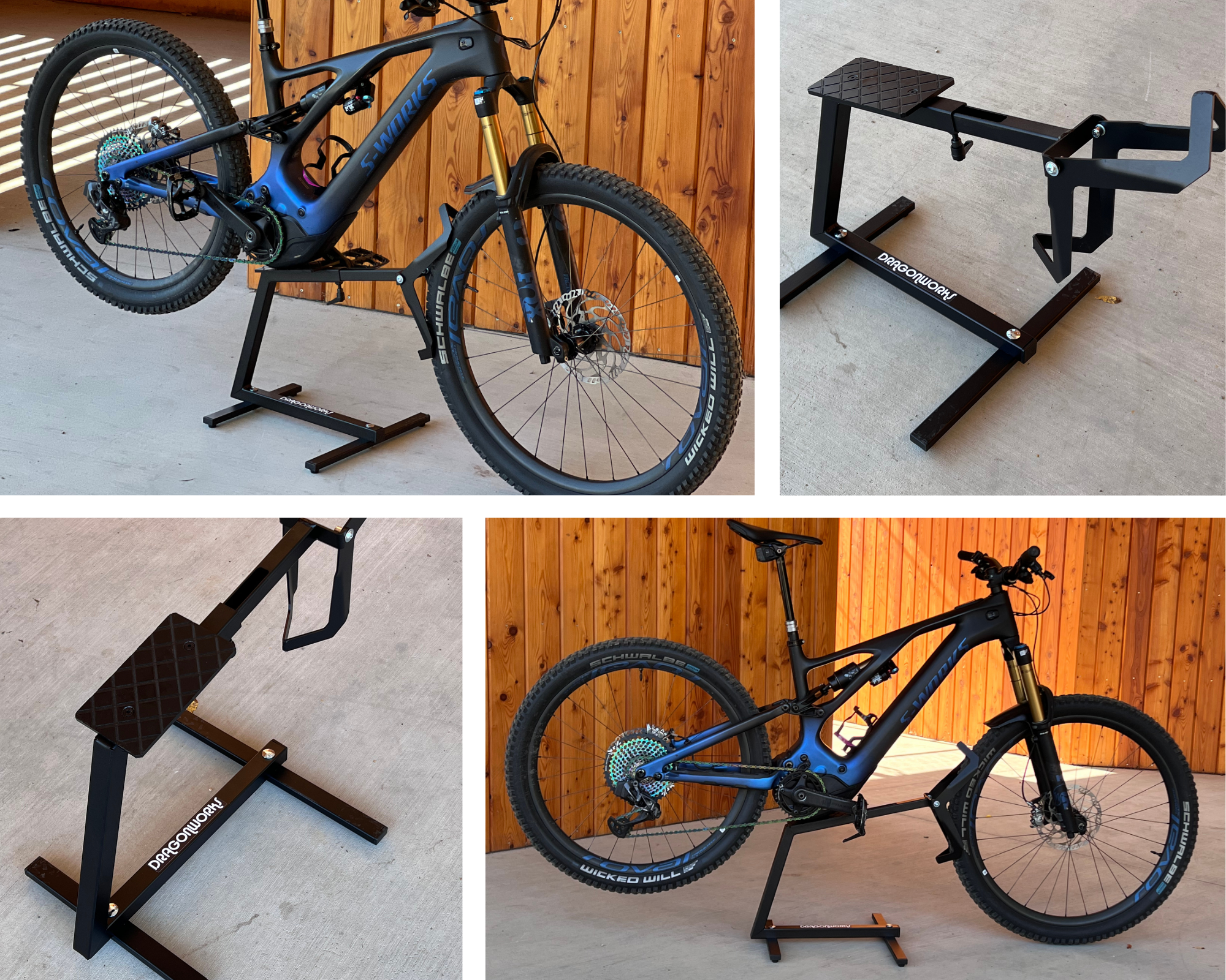 Stnder fr E-Bikes mit Mittelmotor - MXstyle - Dragonworks