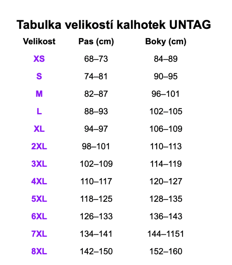 tucking-size-chart-dykka-CZ
