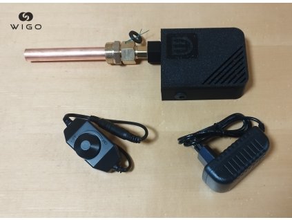 Ventilační box pro generátor kouře s regulátorem otáček a vzduchovou tryskou WIGO