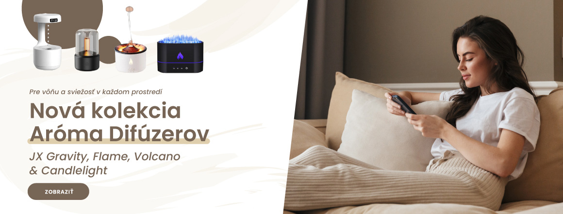 Banner Aróma Difuzéry JX