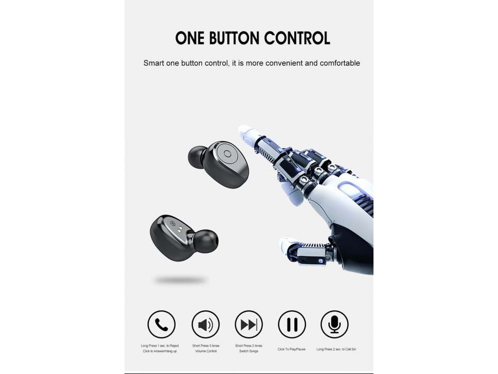 bluetooth slúchadlá R5