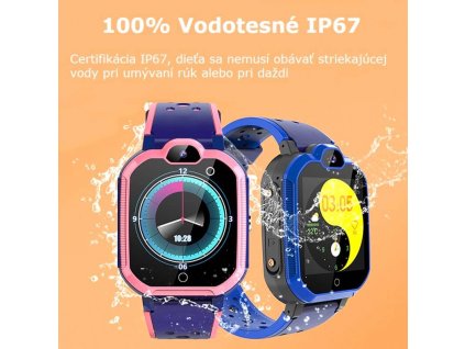 Detske smart hodinky WatchKing vx10 Pro modré DynamicShop.sk