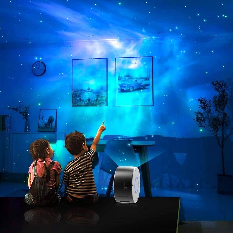 Projektor Nočnej Oblohy a Hviezd Skyfull Aurora Biely | Galaxy | Vesmírny