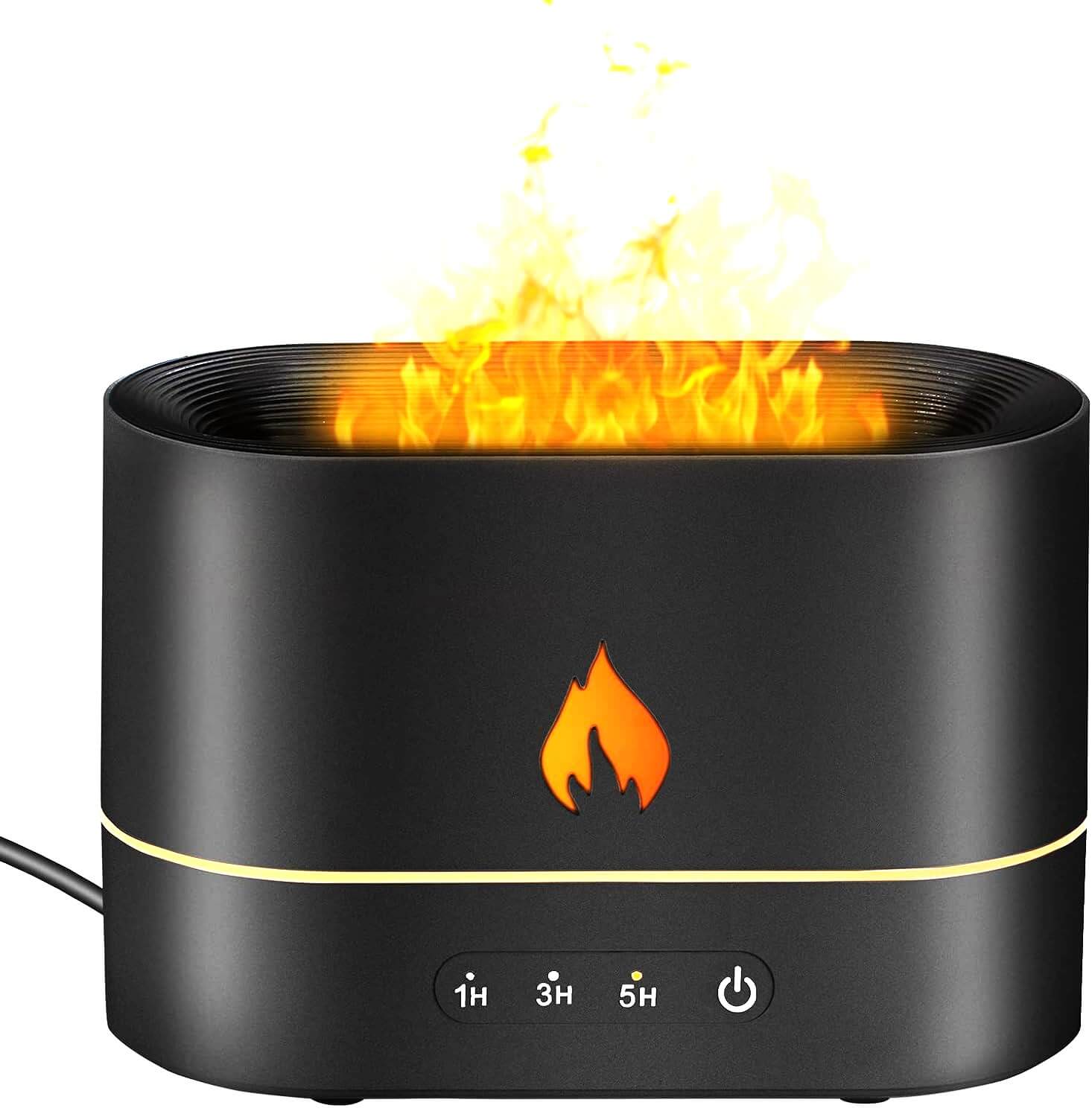 JX Aróma Difuzér A8 Flame čierny