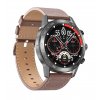 Pánske smart hodinky WatchKing WT70 Mate + čierne s hnedím remienkom dynamicshop (3)