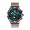 Pánske smart hodinky WatchKing WT70 Mate + čierne s hnedím remienkom dynamicshop (1)