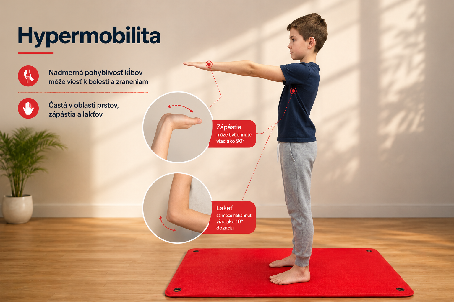 Vyšetrenie hypermobility
