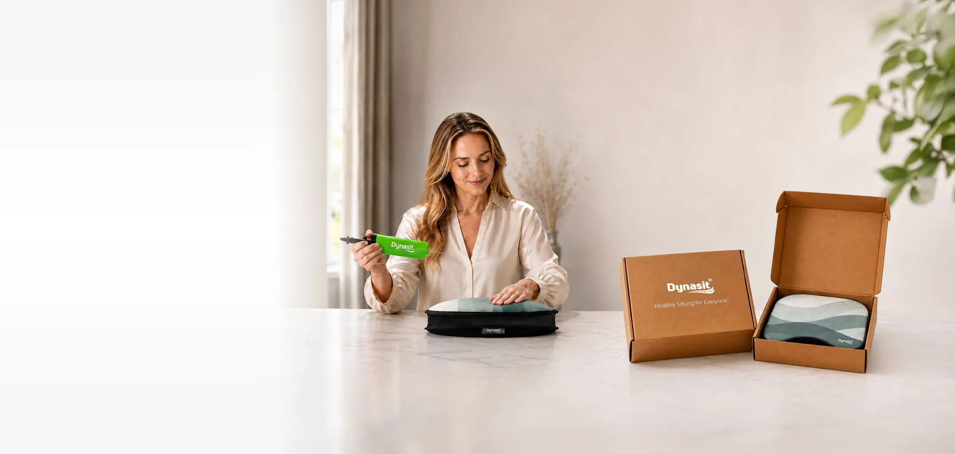 Dynasit Ready To Use, nafúknutý sedák a EKO darčekové balenie