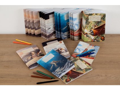 Sada 5 sešitů myšák