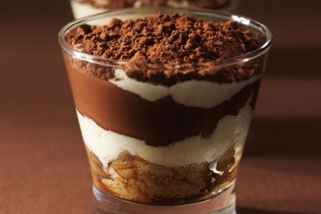 Tiramisu s dýňovými semínky