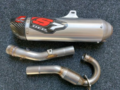 Kompletní výfukový systém Dep Pipes Suzuki RMZ 250 2010-2018 S7R CARBON TIP