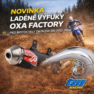 ✅ Právě u nás můžeš nakoupit laděný výfuk OXA Factory na motocykl TM EN 250/300. Najdeš jak jinak na našem webu...