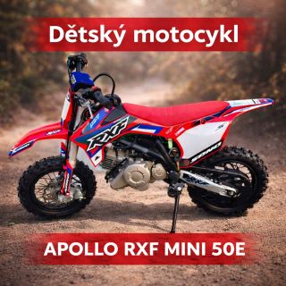 💯 Dětský motocykl Apollo RXF MINI 50e opět skladem. Detailní nabídku s popisem najdeš na našich stránkách www.dypree.cz...