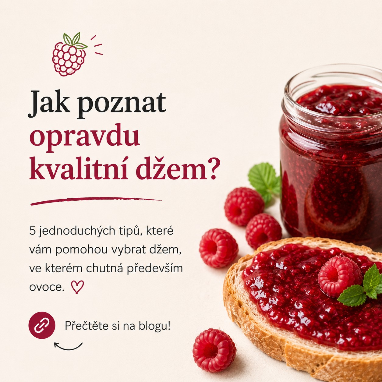 Jak poznat kvalitní džem? 5 jednoduchých tipů