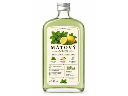 Mátový sirup