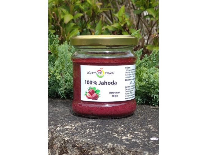 100% Jahoda (bez přidaného curku)