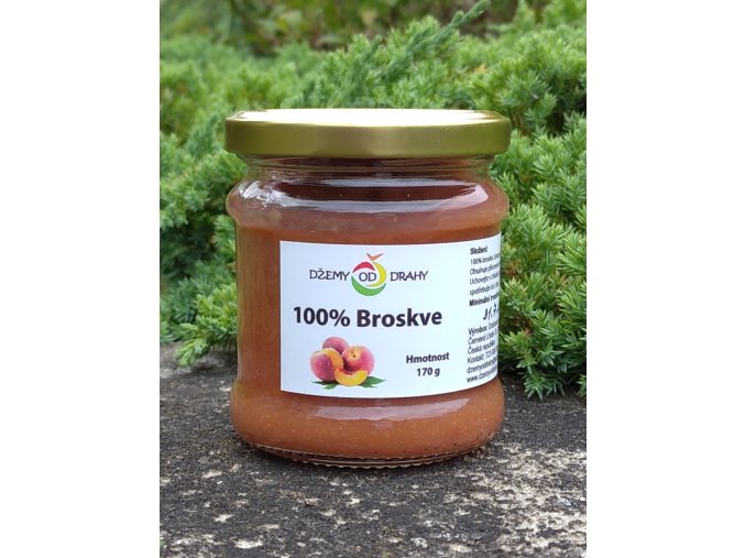 100% Broskve (bez přidaného curku)