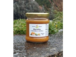 Meruňky s čokoládou a vanilkou