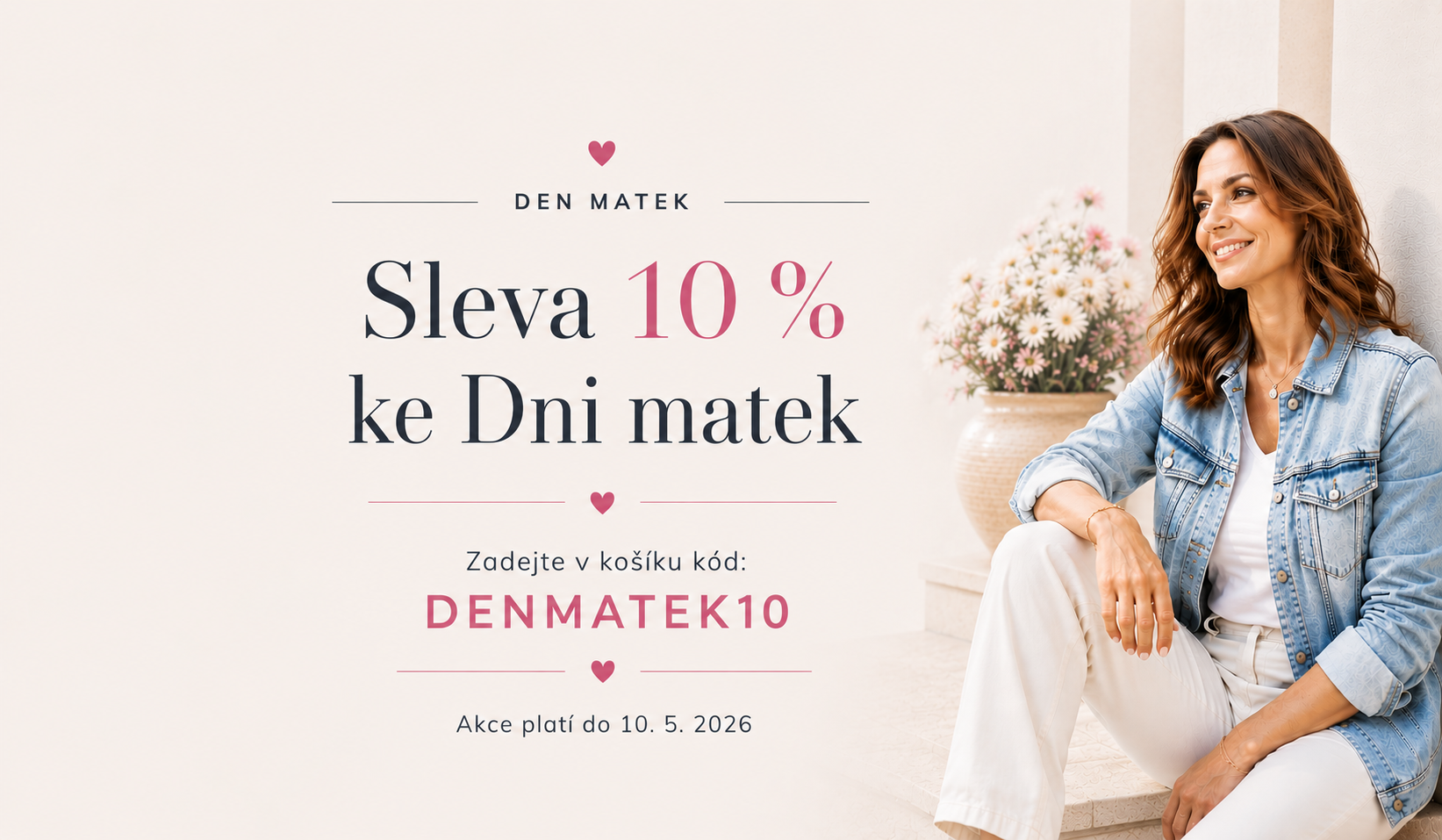 Sleva 10 % ke Dni matek