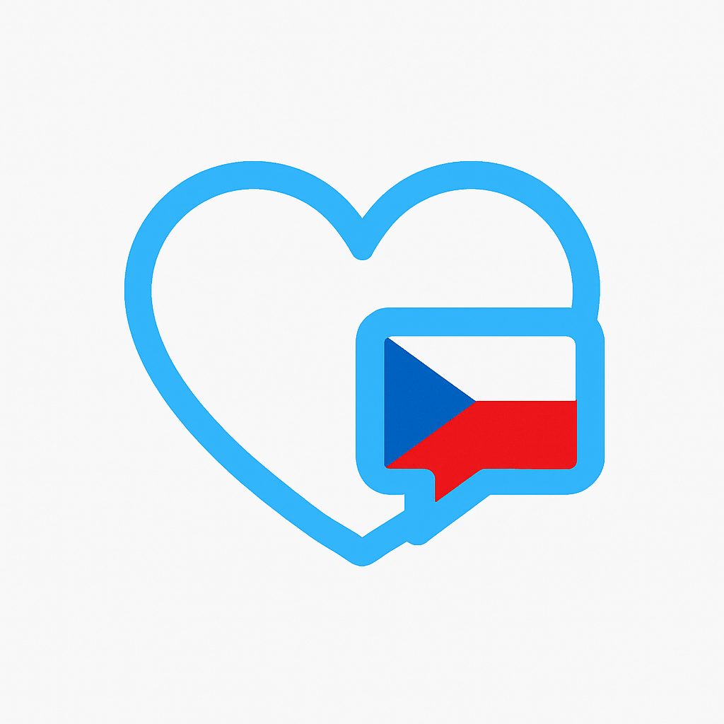 Ikonka srdce s českou vlajkou – osobní přístup