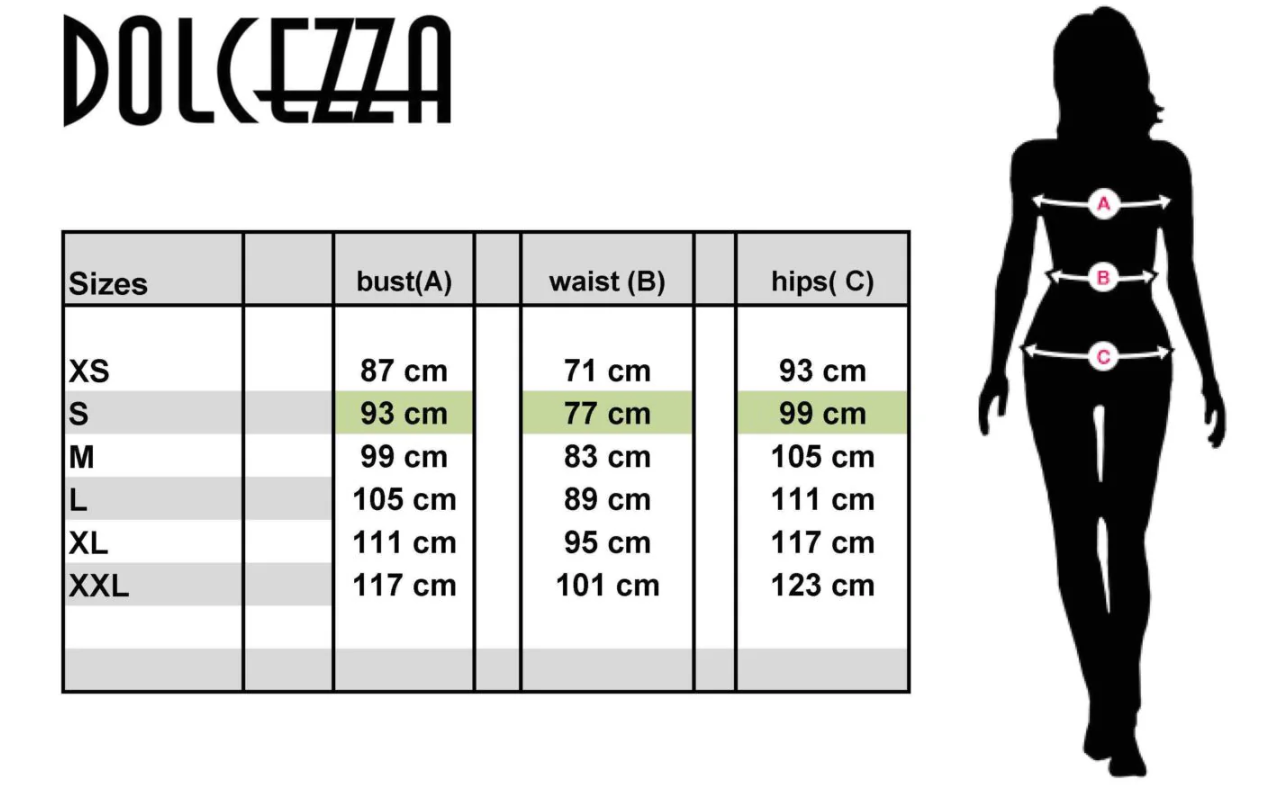 dolcezza-size