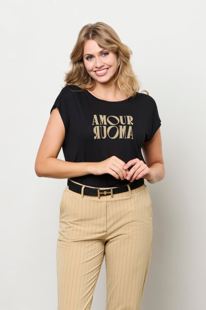 Damske tricko &CoWoman TS 137 BLACK (2)