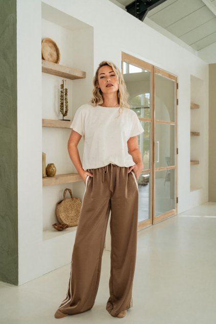 Damske tricko &CoWoman TS141BEIGE (1)