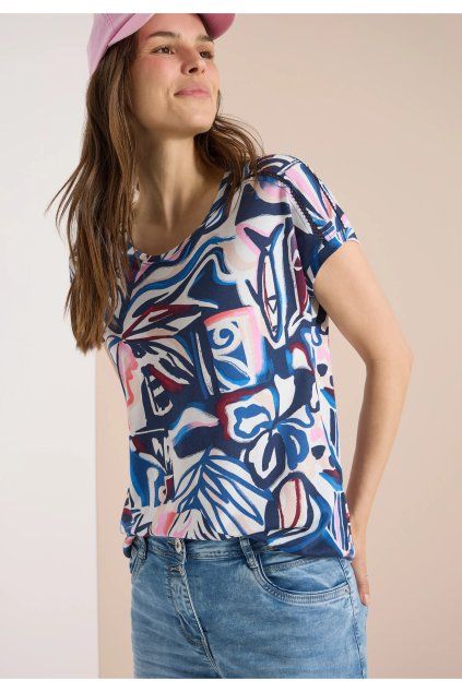 Damske tricko Cecil 325042 35512 (1)