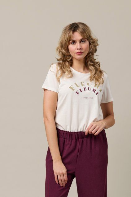 Damske tricko &CoWoman TS148WHITE (1)