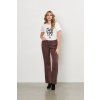 Damske kalhoty &CoWoman PA378CHOCOLATE (1)