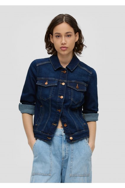 Dámska džínsová bunda s.Oliver 2149178/58Z6 (Velikost XXL)