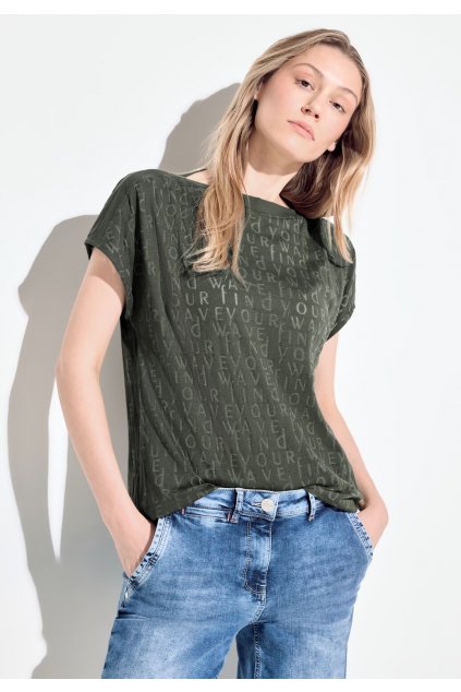 Dámske tričko Cecil 321308/15747 (Velikost M)