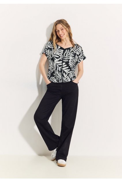 Dámske tričko Cecil 320941/30001 (Velikost XS)