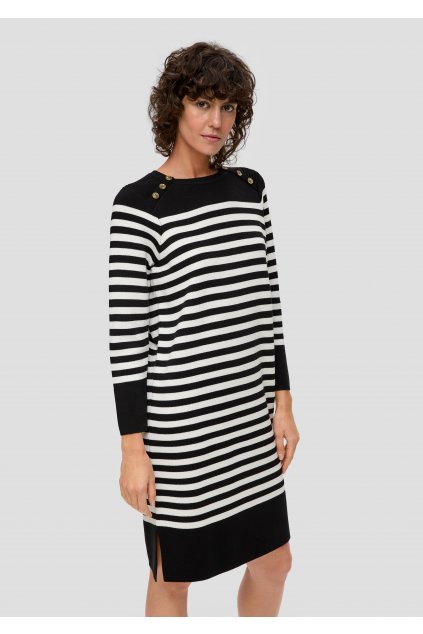 Dámske šaty s.Oliver 2139921/99G5 (Velikost 44)