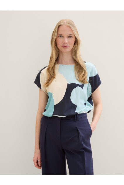 Dámska blúzka Tom Tailor 1041535/10668 (Velikost L)