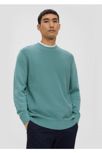 Pánsky sveter s.Oliver 2137426/6557 (Velikost M)